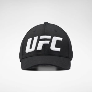 Czapka Męskie Reebok UFC Logo Baseball Czarne PL 21FSRCK